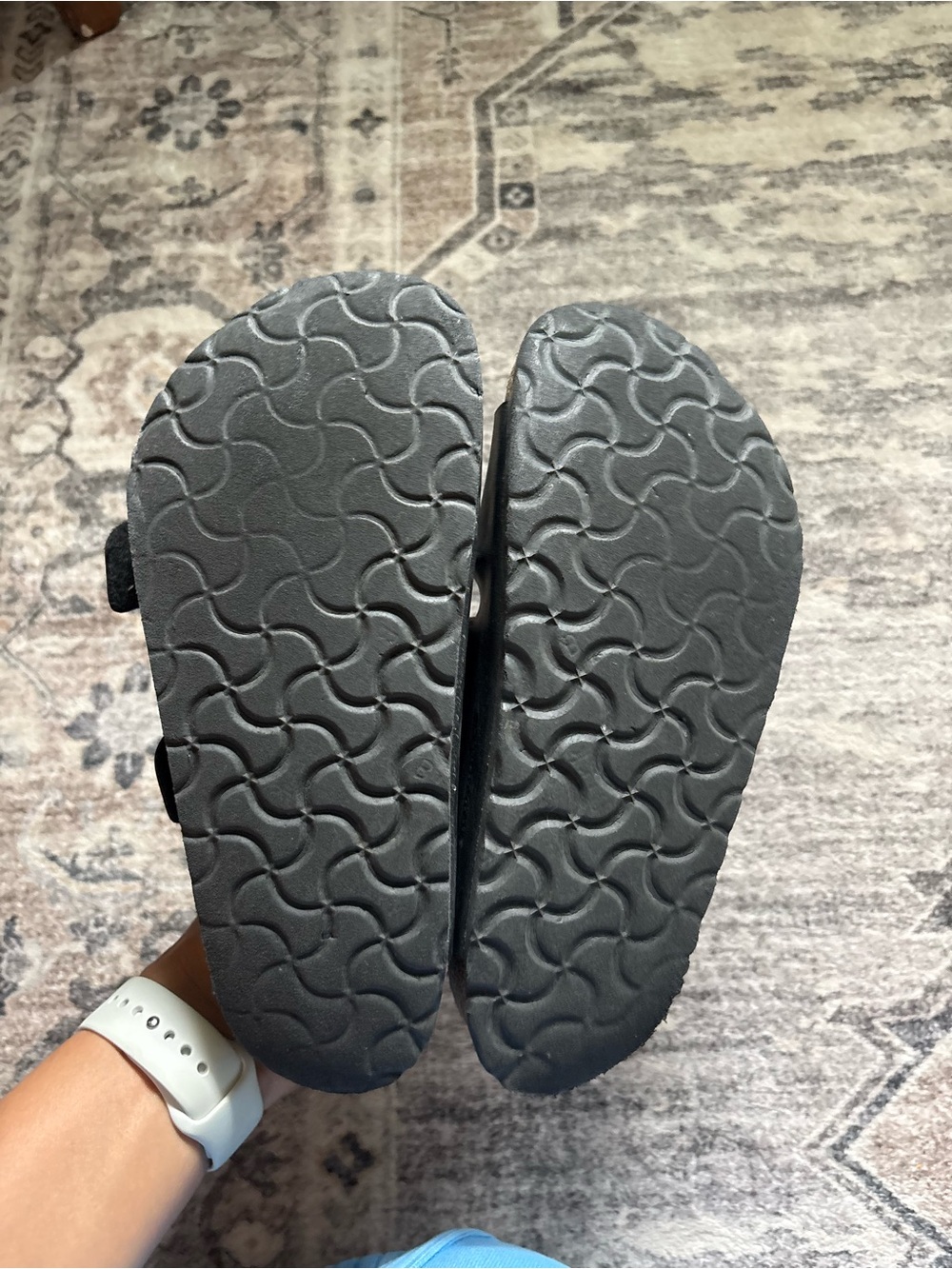 Birkenstock Arizona sandals size 35 in black leather - Picture 5 of 9